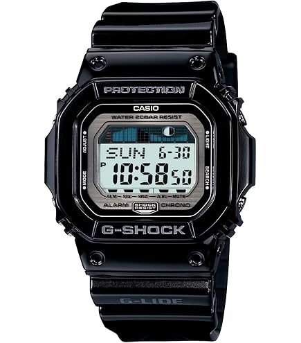 CASIO watch G-SHOCK G-LIDE world six stations wave solar watch GWX