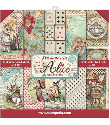 Pochoirs Stamperia Épais - Modèle Dictionary - Pour Scrapbooking, Cartes, Journal Créatif