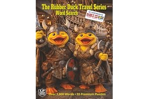 The Rubber Duck Travel Series: Scandinavia: A Nordic Word Search Journey Through Norway Sweden and Denmark Inspired by Viking