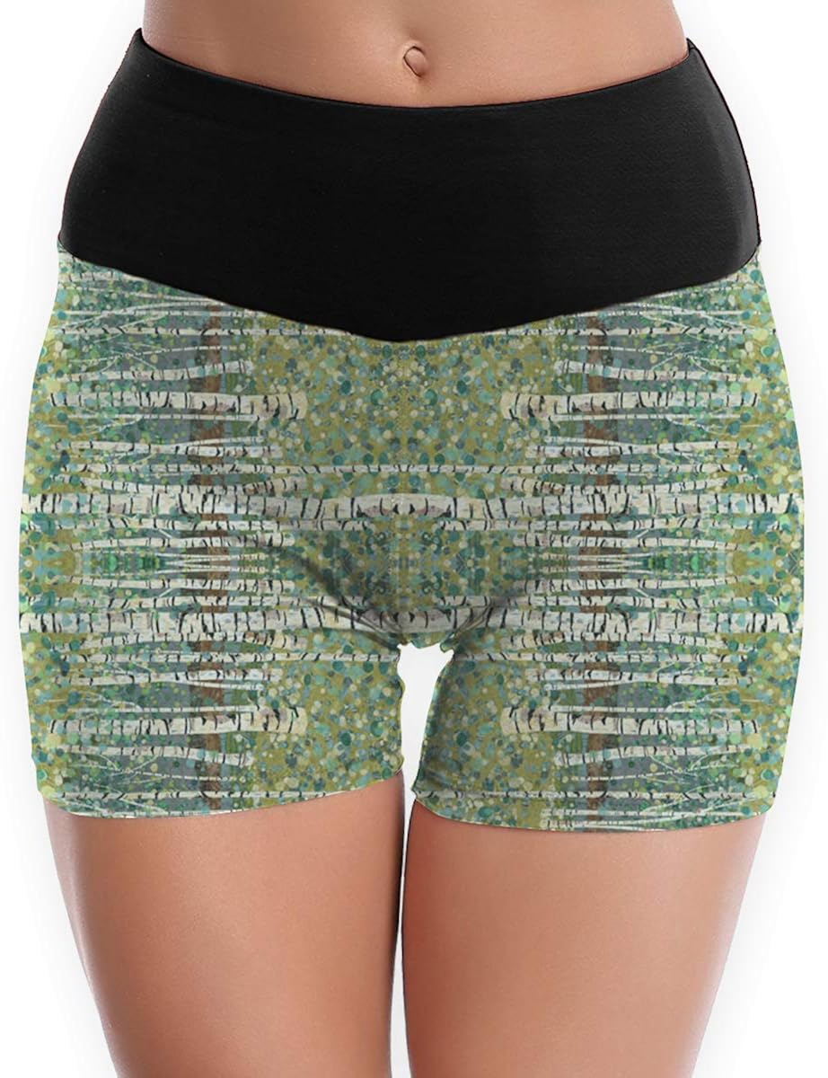 SYAyeah Birch Forest Women Workout Yoga 
