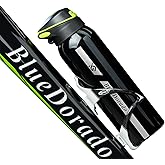 BlueDorado Stainless Steel Cycling Mug, Insulated Bike Water Bottle with Straw Lid & Flex Cap, BPA-Free, 18 Oz