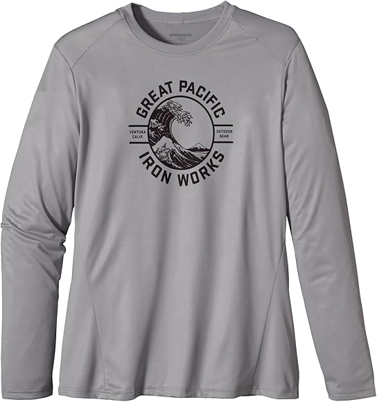 Amazon パタゴニア Patagonia M S Capilene 1 Silkweight Graphic Crew 751 Pnm Xs アウトドア シャツ 通販