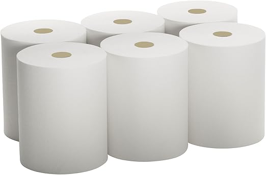 Amazon Com High Capacity White Paper Towels 10 X800 Packed 6