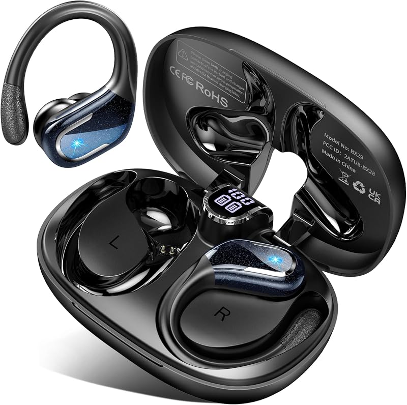 Auriculare Inalámbricos Deportivos, 75H Auriculares Bluetooth 5.4 Estéreo — foto 1 de 7
