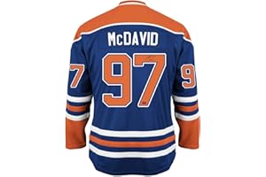 Connor McDavid Autographed Edmonton Blue Jersey - Signed Hockey Memorabilia Collectible with COA (Size L or XL) - Upper Deck 