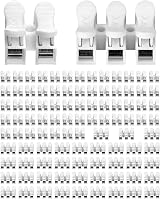 QWORK 100 Pcs CH2 CH3 Spring Wire Connectors Electrical Cable Terminal Block view 7