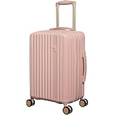 It Luggage Luxuriant 21" Hardside Carry-On 8 Wheel Expandable Spinner, Rose Sand