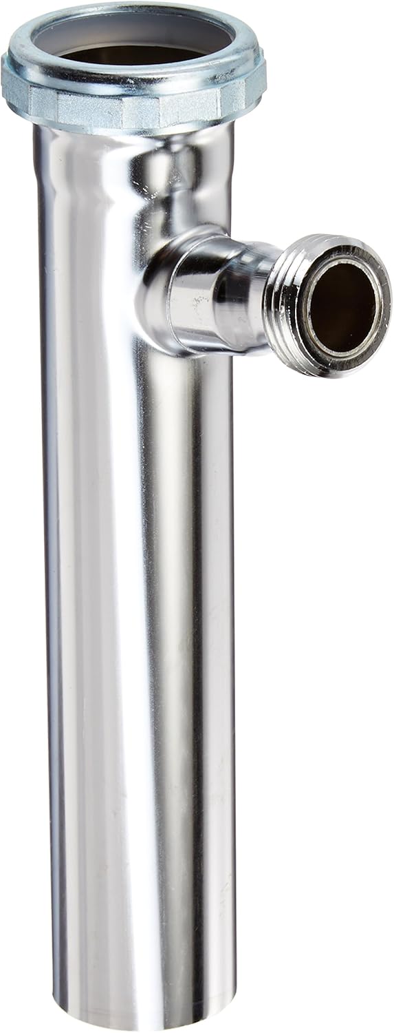 Keeney 54RSN Branch Tailpiece, 22Gauge Slip Joint 11/2Inch by 8Inch