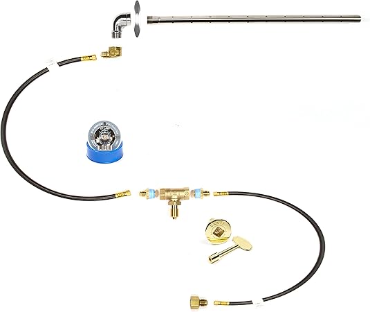 Amazon Com Easyfirepits Pre Plumbed Gas Fire Pit Kit Lifetime