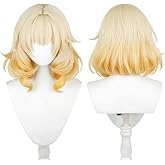 UTIEHD Cosplay Wig for Aglaea and etc Synthetic Hair for Halloween Party | Pre-Styled Costume Wig With 2 Wig Caps. Heat-Friendly Fibers For Easy Touch-Ups. Hard Paper Box Packaging