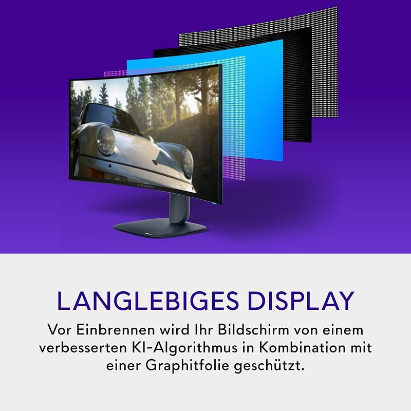 34 Gaming Monitor - AW3425DW, WQHD (3440x1440), 240Hz, QD OLED
