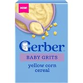 Gerber Stage 1 Corn Cereal, 8 Oz, 5 Pack | Stage 1 infant cereal; corn; 5 x 8 oz