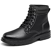 Bruno Marc Men's Dress Oxford Fashion and Comfort Ankle Lace Up Boots