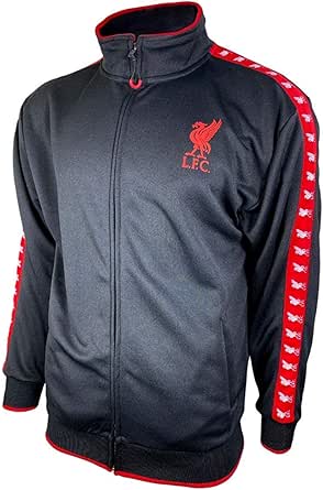 Liverpool Zip Up Hoodie Red Pullover Fleece Sweatshirt ...
