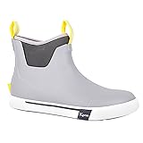 Kprm Men's Deck Boots Waterproof Ankle Rubber Rain