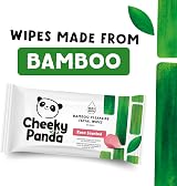 The Cheeky Panda Bamboo Facial Make Up Remover Wipes Rose 25 view 2