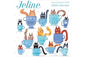 Feline 2026 Mini Wall Calendar