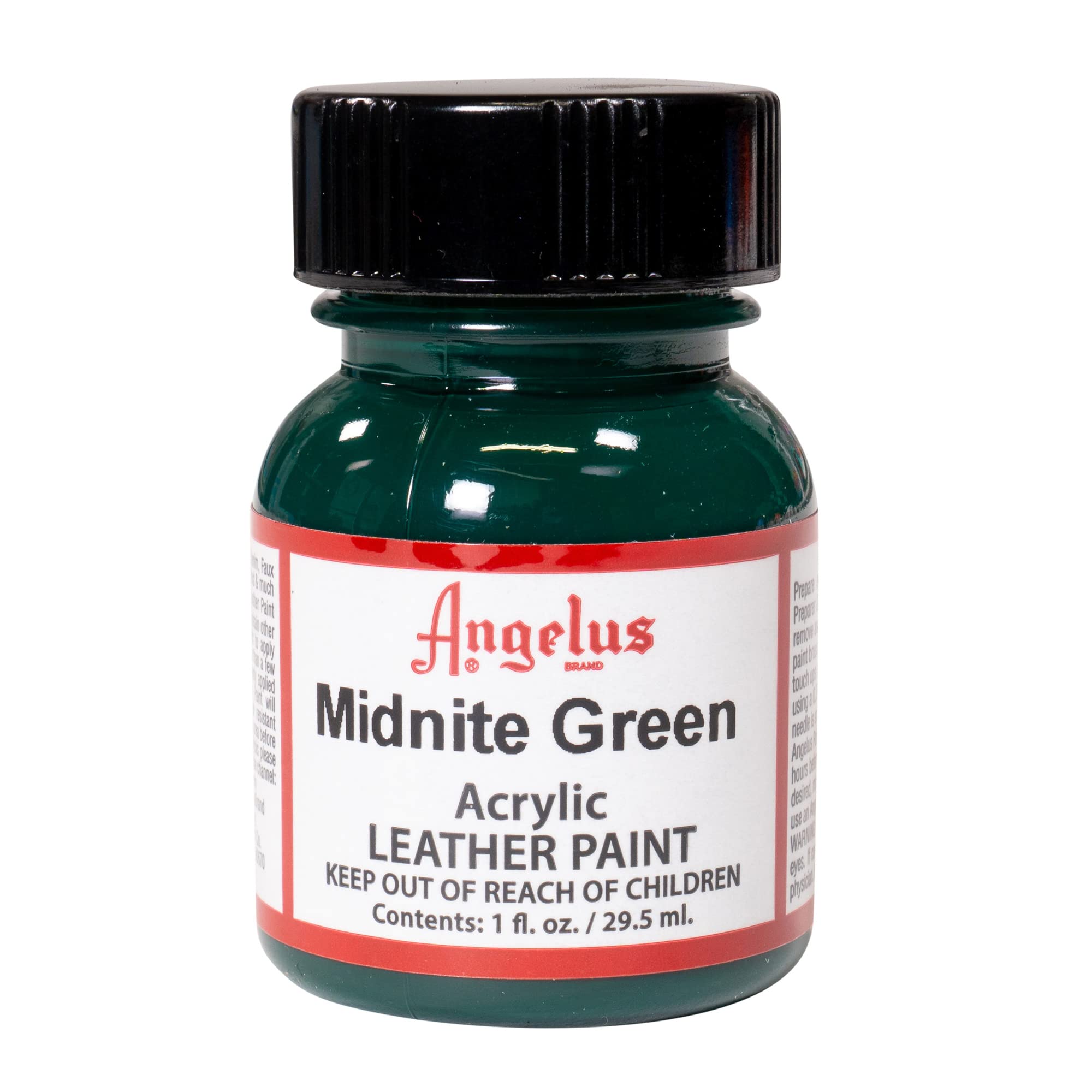 Angelus Leather Paint 1 oz Midnight Green