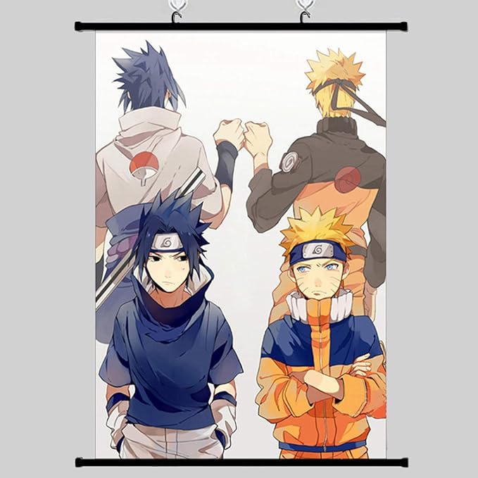naruto poster wall scroll japanese anime uchiha itachi canvas scroll painting picture stickers home wall print magnet wood modern art decor poster hanger 40x60cm posters prints wall decor afsaana com