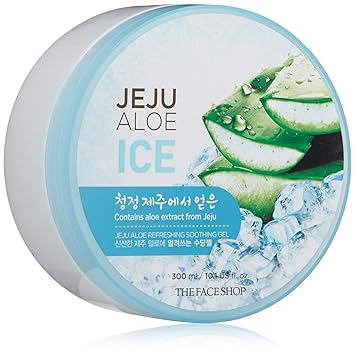 The Face Shop The Faceshop Fresh Jeju Aloe Refreshing Gel, 300ml