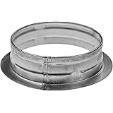 4'' Inch Duct Collar Air Tight -for Connecting Flex Ducting (Metal, 4'')