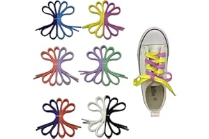 6 Pairs Dual Colored How to Tie Your Shoes For Kids,Fun & Easy Shoe Tying Practice Kit,Learn to Tie Your Shoes For Kids Begin
