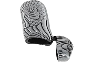 Wakauto Metal Protective Lighter Case with Engraved Koi Fish Design, Flip Top Sleeve Compatible with J5 Mini
