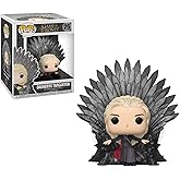 Funko Pop! Deluxe: Game of Thrones - Daenerys Sitting on Throne, Multicolor, Standard