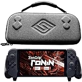 Satisfye - ZenGrip Ronin Slim Bundle, Accessories Compatible with Nintendo Switch & OLED - The Bundle includes: Black Ronin ZenGrip and Grey ZenCase Slim (BLACK)