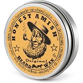 Honest Amish Original Beard Wax - All Natural and Organic- 2 ounce
