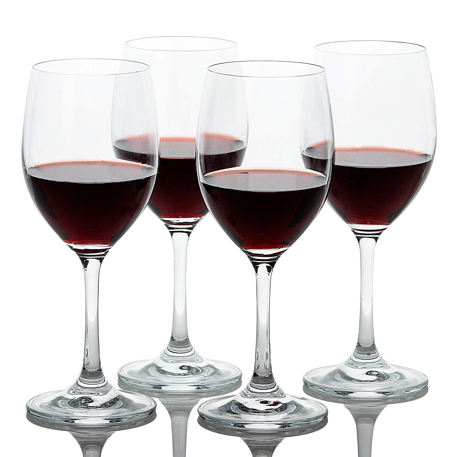 Red Wine Glass 12Oz (Pay for 4 get 8) | Wines Glasses Sets | Party Drinking Glassware | Perfect For Home & Bars