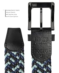 Men's Stretch Belt Braided Elastic Stretch Belt