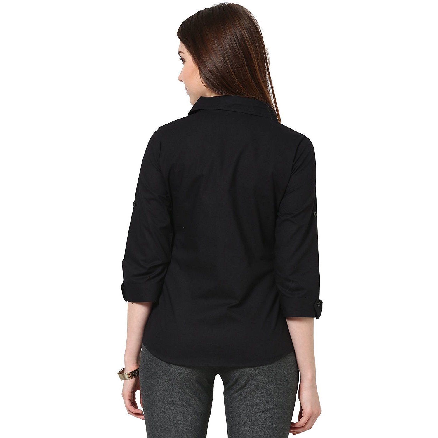 c.cozami women's/girl's white/maroon/olive green casual shirts