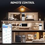 BSEED Smart Light Switch 2 Gang 1 Way WiFi Alexa Google Home Neutral Wire view 5