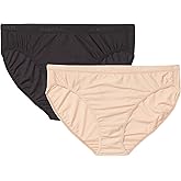 ExOfficio Women's Give-N-Go 2.0 Bikini Cut Brief 2-Pack - Breathable Durable Easy Care Travel Underwear