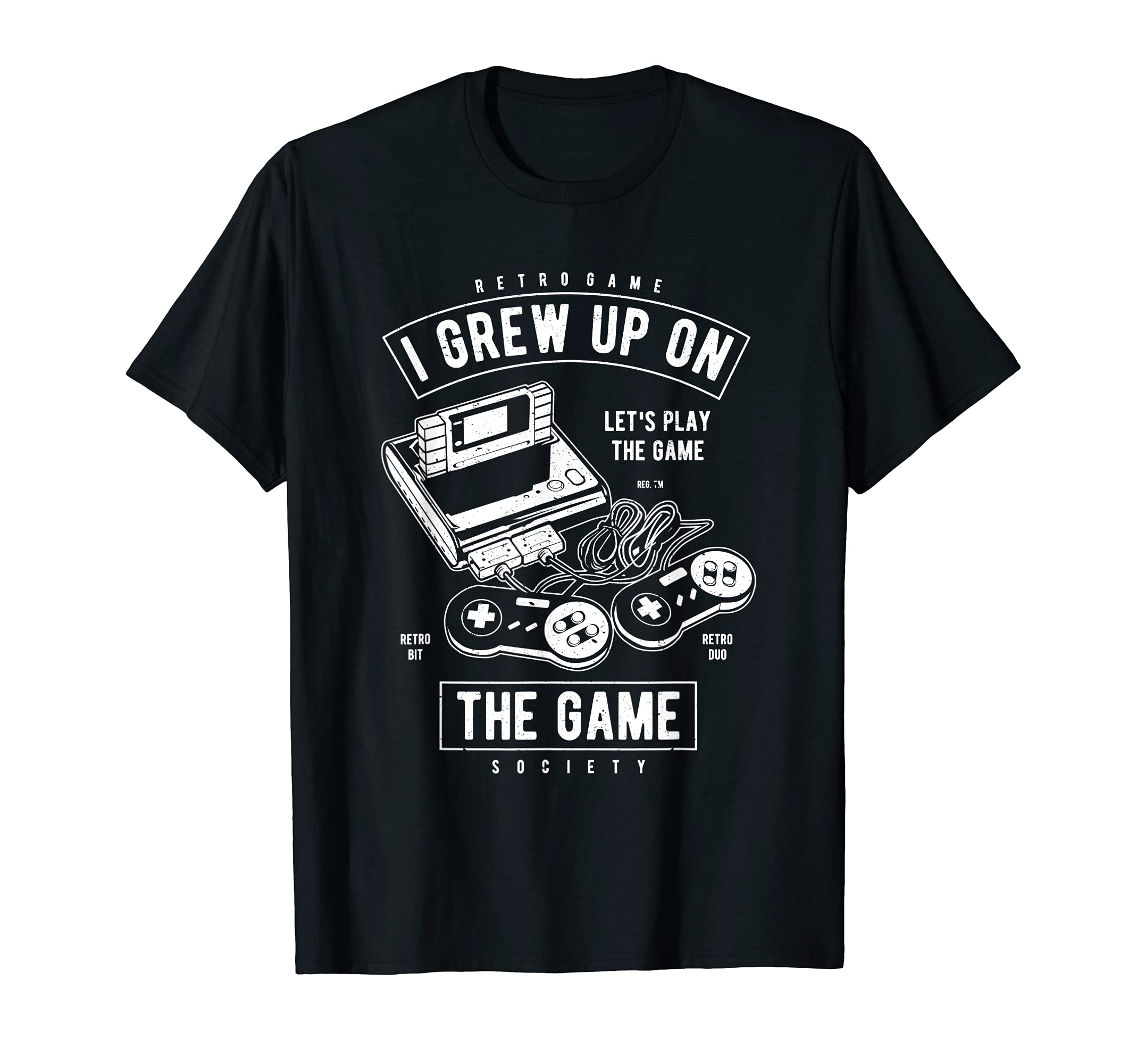 I grew up on the game - Let's play the game - Gaming gift T-Shirt