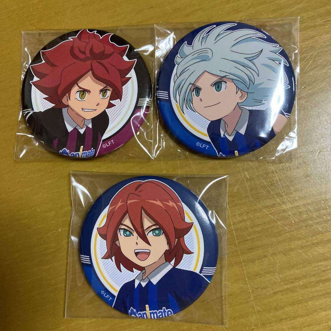 Amazon イナズマイレブン 選抜 缶バッジ 基山タツヤ 涼野風介 南雲晴矢 アイドル 芸能人グッズ 通販