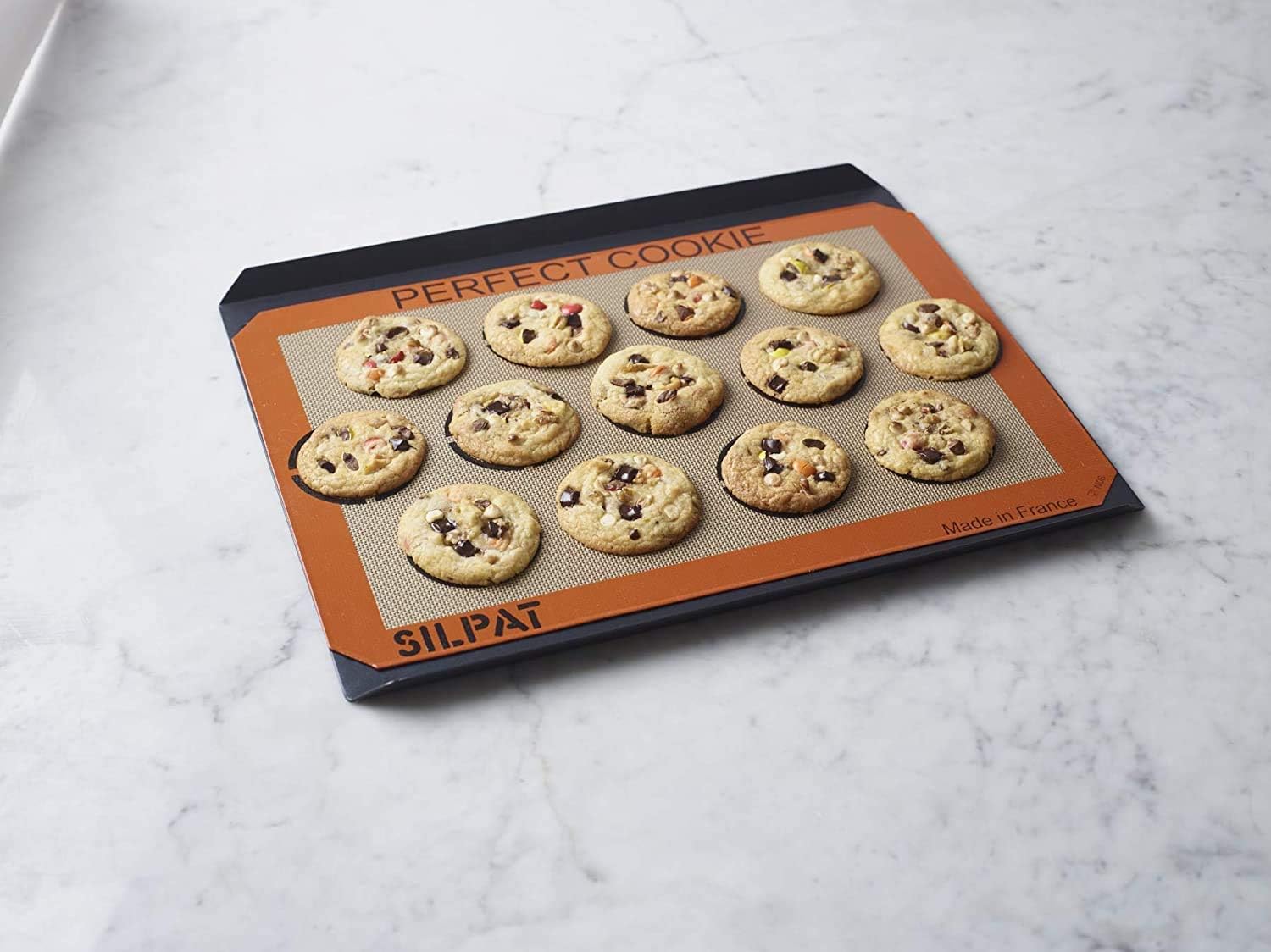 Silpat Perfect Cookie Non-Stick Silicone Baking Mat, 11-5/8" x 16-1/2": Kitchen & Dining