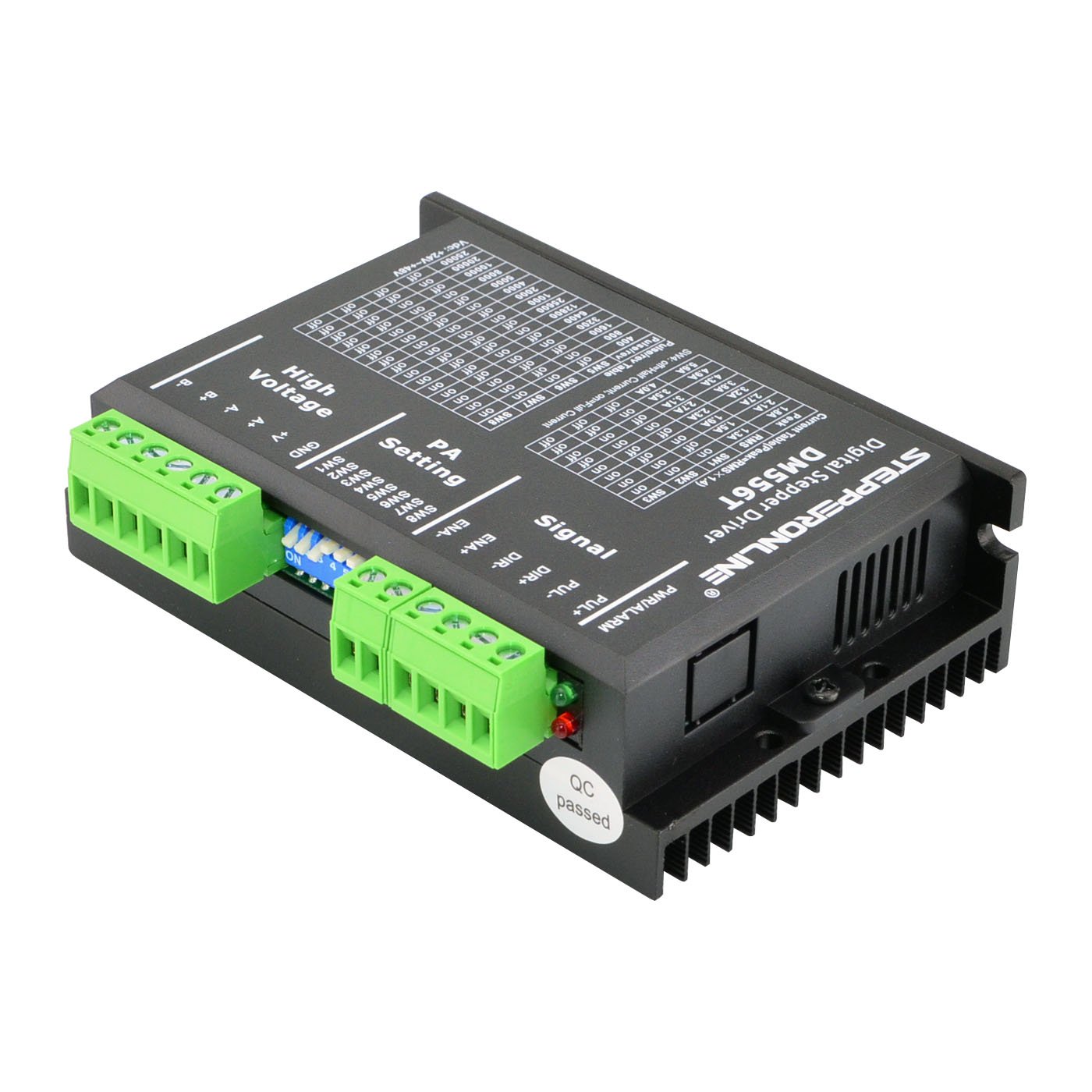 STEPPERONLINE Digital Stepper Motor Driver 1.8-5.6A 20-50VDC for Nema 23,24Stepper DM556T - Image 5