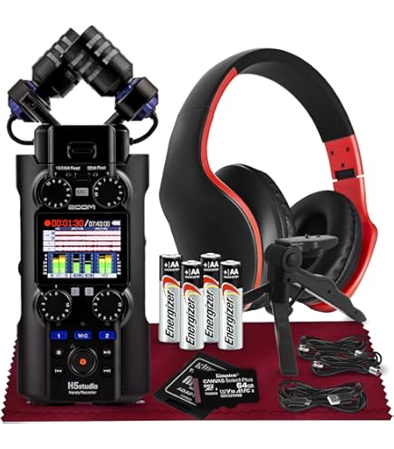 Amazon.com: Zoom H5 Studio Handy Recorder Bundle with ZDM-1