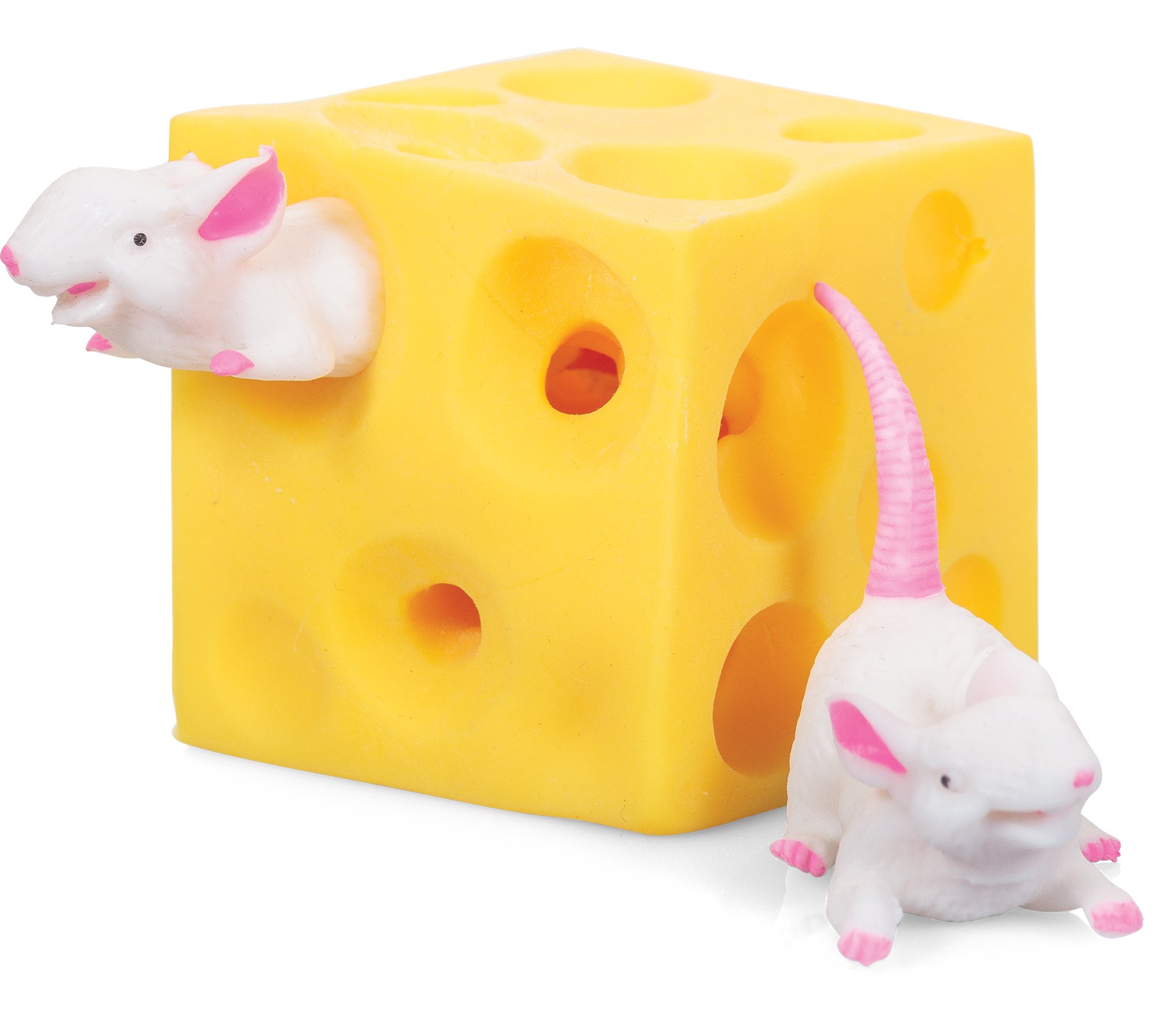 Tobar STRETCHY MICE AND CHEESE, Yellow