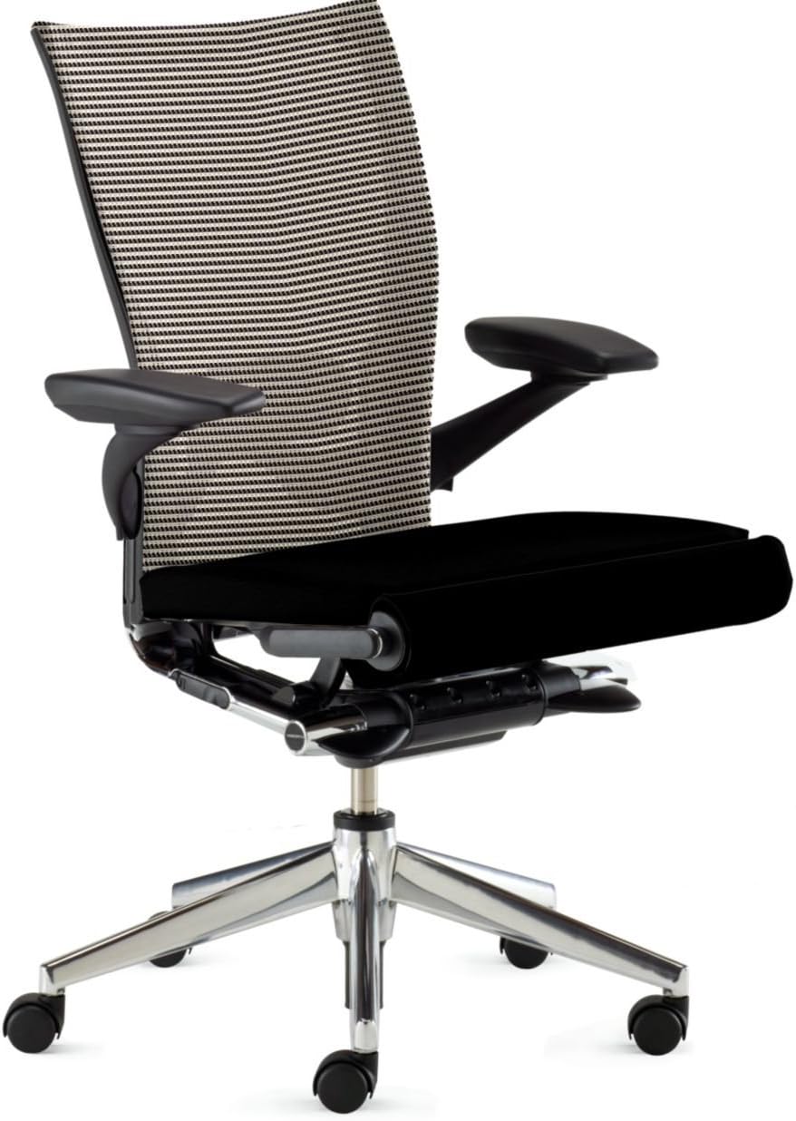 Haworth X99 Mesh Task Chair (Black Seat Storm Fabric Back, 3D Arms)