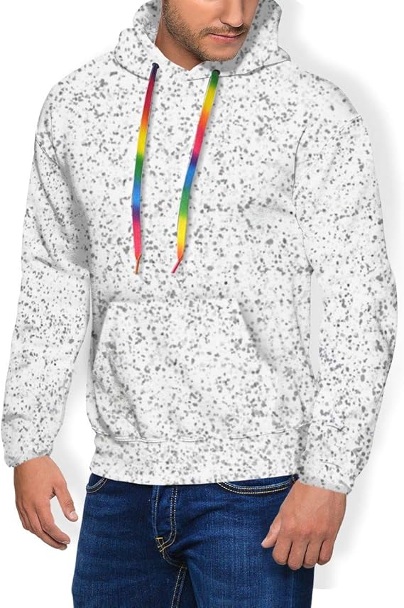 Amazon Co Jp 花崗岩の質感 パーカー メンズ トレーナーパーカー おしゃれ フーディ プラスベルベット 厚くする スウェットパーカー 長袖 フード付き ポケット付き プルオーバー カジュアル ライト パーカー ファッション