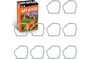 Mtanlo 10pcs Crankcase Side Cover Gasket for Honda GX160 GX200 5.5HP 6.5HP 168F 170F, 10 x Gasket