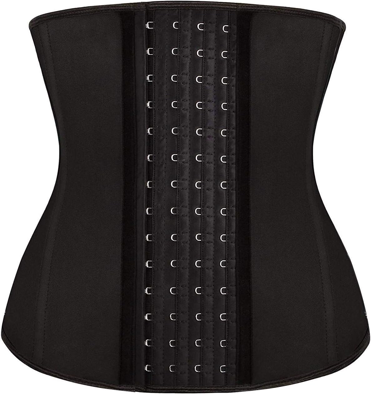 Womens Latex Waist Trainer Underbust Corset for Weight Loss Body Shaper Sport Girdle