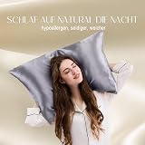 ZIMASILK 100% Mulberry Silk Pillowcase 19 Momme 40x80 cm Iron Grey view 3