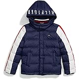 tommy hilfiger big boys david hooded puffer jacket