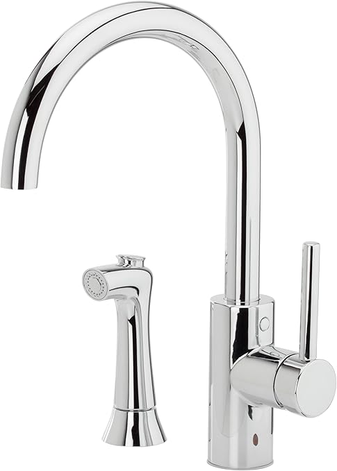 Pfister Lf 029 4slc Solo 1 Handle Kitchen Faucet With Side Spray