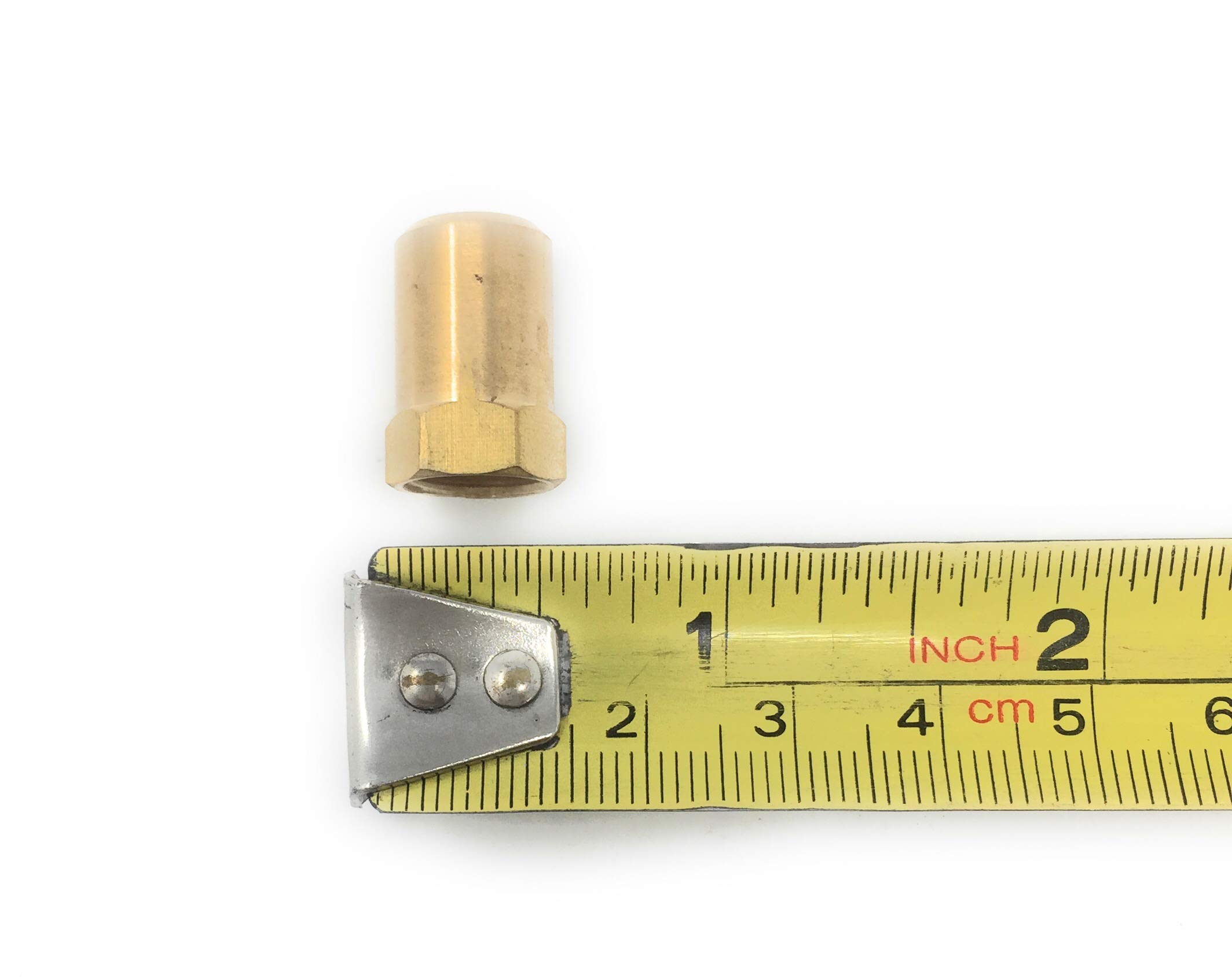 Gas Female Cap ORIFICE 1/8