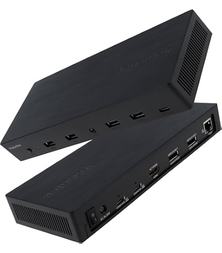 Amazon.com: VisionTek VT2900 KVM Docking Station for 2 Laptops